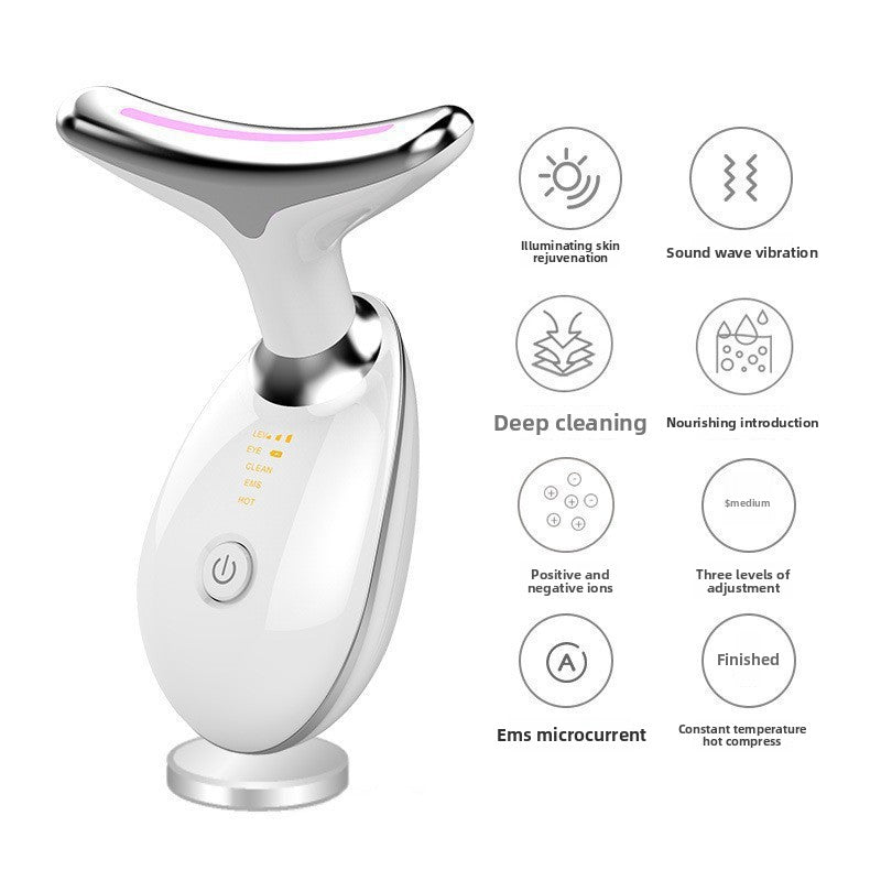 Beauty Neck Massager with Sonic Vibration