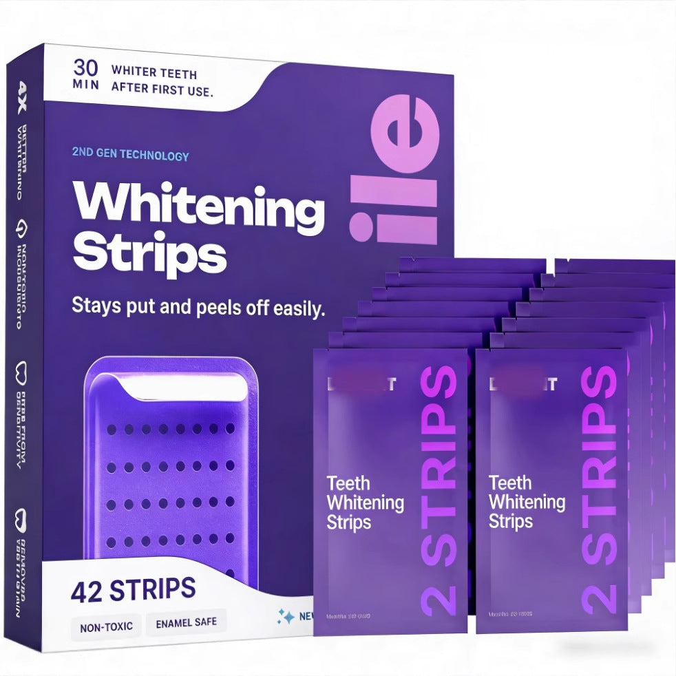 Dr. Dent Purple Teeth Whitening Strips