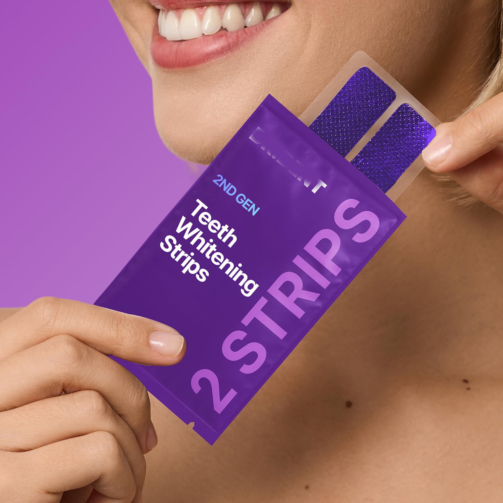 Dr. Dent Purple Teeth Whitening Strips